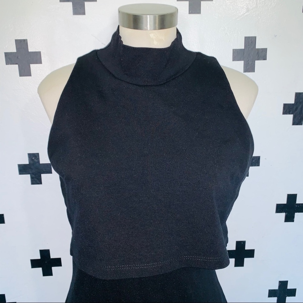 The Vanity Room black body con crop top dress - Picture 2 of 6